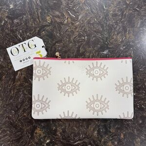 OTG #5 Evil Eye Vegan Leather Clutch